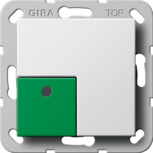 GIRA Sw-Off Btn System 55 P White