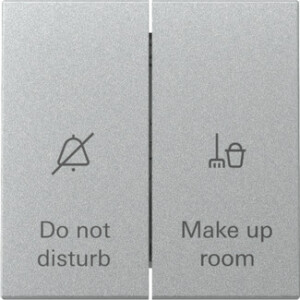 GIRA Rocker Sw  Hotel Room Status Displ  System 55 C Alum