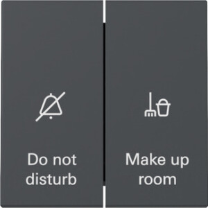 GIRA Rocker Sw  Hotel Room Status Displ  System 55 Anthra