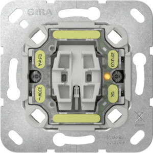 GIRA Rock Ind Sw  Off/2-Way Insert