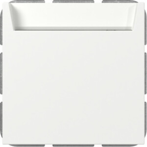 GIRA Hotel-Card No Con  + N Term  System 55 P White M