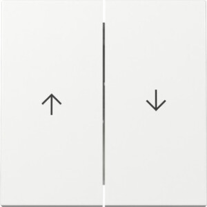 GIRA Rocker 2-G Arrow System 55 P White