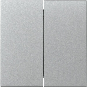 GIRA Rocker 2-G System 55 C Alum