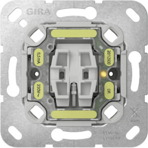 GIRA Rock Ind Sw  Off/2-Way W/O Cl  Insert