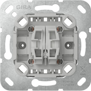 GIRA Pb Sw  2-Way 2-G W/O Cl  Insert