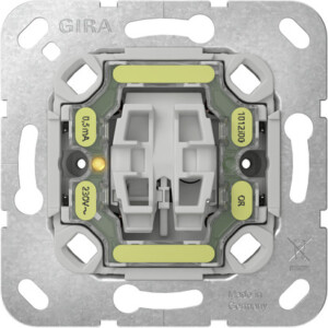 GIRA Pb Ind Sw  Cb 2-P W/O Cl  Insert