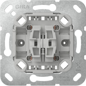 GIRA Rocker Btn 2-Way M-C 2-G W/O Cl  Insert