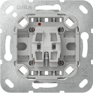 GIRA Rocker Btn 2-Way M-C W/O Cl  Insert