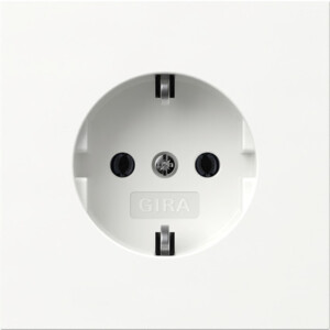 GIRA Schuko St Gira F100 P White