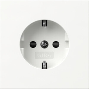 GIRA Schuko Sock  Sp St Gira F100 P White