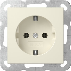 GIRA Schuko System 55 Cr White