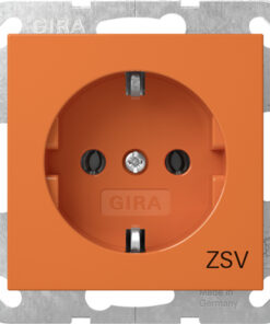 GIRA Schuko Impr Zsv System 55 Orange