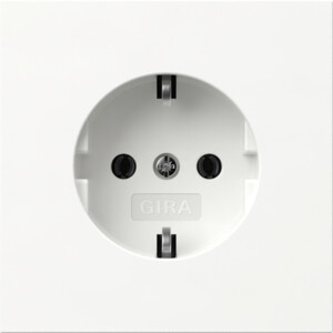 GIRA Schuko Gira F100 P White