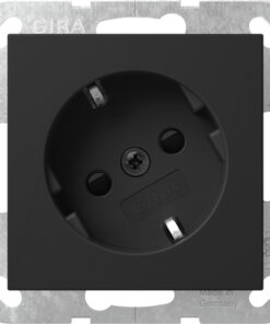 GIRA Schuko 30° + Sh System 55 Black M