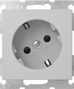GIRA Schuko 30° + Sh System 55 Grey M