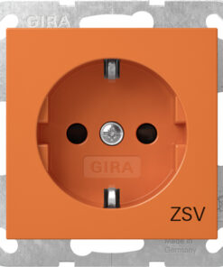 GIRA Schuko Sh Impr Zsv System 55 Orange