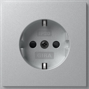 GIRA Schuko Sp (Ip20) Gira Tx_44 C Alum