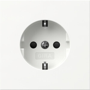 GIRA Schuko Sock  Sp Gira F100 P White