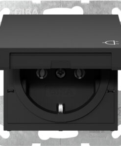 GIRA Schuko Hc System 55 Black M
