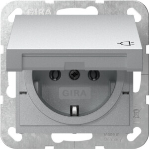 GIRA Schuko Hc System 55 C Alum