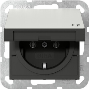 GIRA Schuko Hc System 55 Stainl Steel