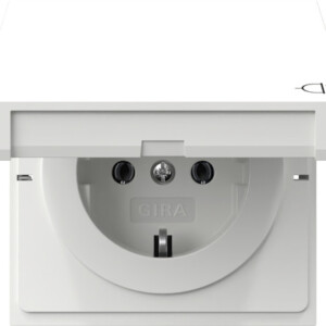 GIRA Schuko Hc Gira F100 P White