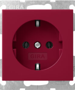 GIRA Schuko System 55 Red