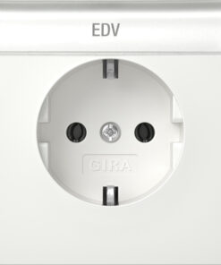 GIRA Schuko In Sp  Gira F100 P White