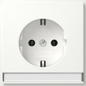 GIRA Schuko In Sp  + Sh (Ip20) Gira Tx_44 P White
