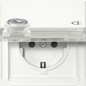 GIRA Schuko Hc Lock Diff Lock + In Sp  Gira Tx_44 P White