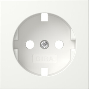 GIRA Cov  Schuko Sock  System 55 P White M