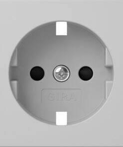 GIRA Cov  Schuko Sock  Sh System 55 Grey M