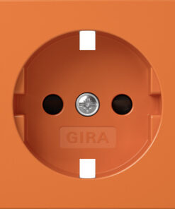 GIRA Cov  Schuko Sock  Sh Impr Zsv System 55 Orange