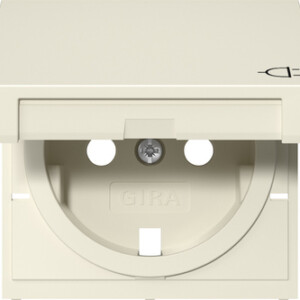 GIRA Cov  Schuko Sock  Hc System 55 Cr White