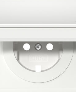 GIRA Cov  Schuko Sock  Hc Gira F100 P White