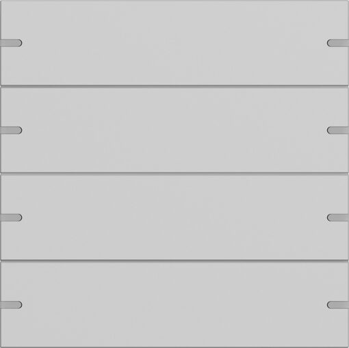 GIRA Rocker Set 4-G Pb Sens 4 Ts4 Alum Grey M(Lac )