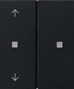 GIRA Rf Op Top 2-G Arrows Knx System 55 Black M