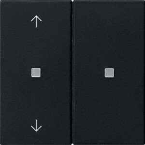 GIRA Rf Op Top 2-G Arrows Knx System 55 Black M