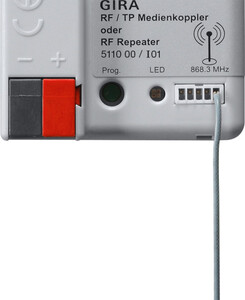 GIRA Rf/Tp Media Coup /Rf Repeater Knx