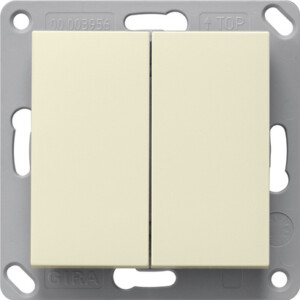 GIRA Rf Wall Transm  2-G Knx System 55 Cr White