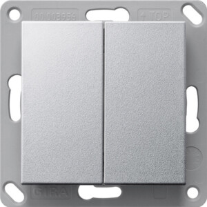 GIRA Rf Wall Transm  2-G Knx System 55 C Alum