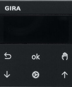 GIRA S3000 Blind Timer/Timer Display System 55 Black M