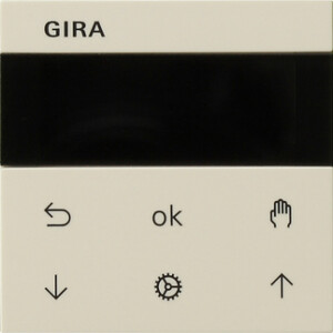 GIRA S3000 Blind Timer/Timer Display System 55 Cr White