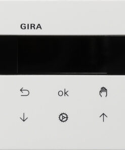 GIRA S3000 Blind Timer/Timer Display Gira F100 P White