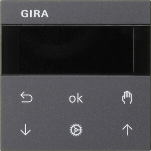GIRA S3000 Blind Timer/Timer Display System 55 Anthra