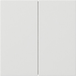 GIRA Rocker 2-G Blank Gira F100 P White