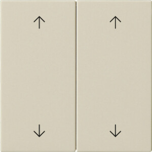 GIRA Rocker 2-G Arrows System 55 Cr White