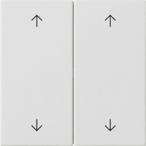 GIRA Rocker 2-G Arrows System 55 P White M