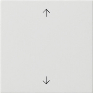 GIRA Rocker 1-G Arrows System 55 P White