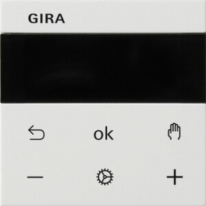 GIRA S3000 Rtc Display System 55 P White M
